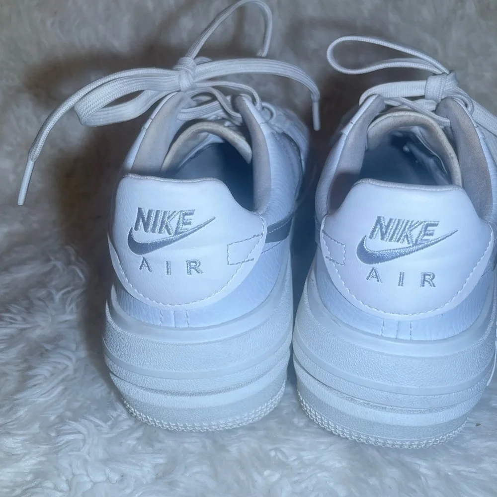Nike Air Force women’s  White and Gray Sneakers size 6.5